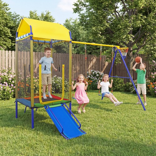 Kids swing set for - 5-in-1,
