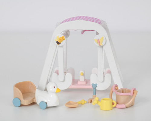 Sylvanian baby swing set - sylvanian,