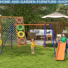 4 in 1 Metal Garden Swing Set