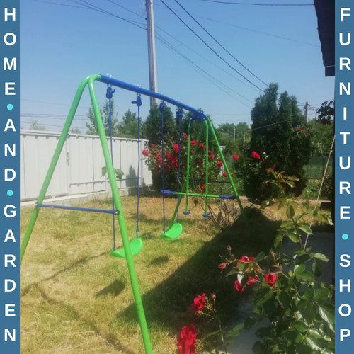 Kids swing set shaped legs - a',