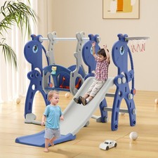 Kids Garden Swing & Slide Set