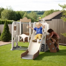 Toddler 6-in-1 Swing and Slide