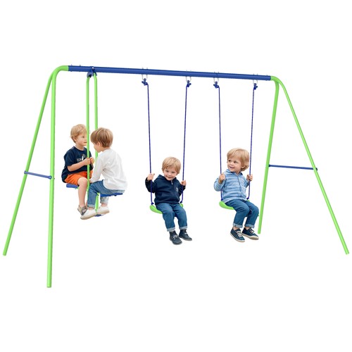 Outsunny metal swings - outsunny, w/